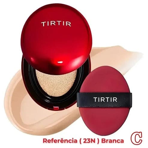 Base Cushion Red Glow – Pele Impecável em Segundos