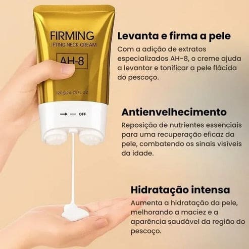 Firming 4 em 1 - Firmador e Lifting para pescoço