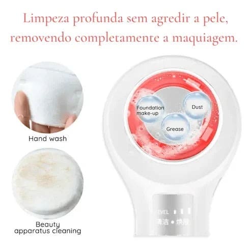 Aparelho rejuvenescedor: anti rugas e anti sinais